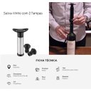 Ver imagem 7 de Kit de Acessórios para Vinho Boccati Caixa Madeira Pinus