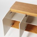 Ver imagem 7 de Buffet Aparador Pass 4 Portas Babus - Off White / Noce