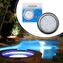 Ver imagem 3 de LED Piscina Ø80MM 9W Cromado Luz Azul + Fonte 2A ST1849