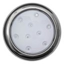 Ver imagem 1 de LED Piscina Ø80MM 9W Cromado Luz Azul + Fonte 2A ST1849