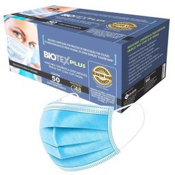 Mascara Antiviral Que Elimina Vírus - Temos Anvisa E Unicamp - azul ou branco - 2