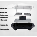Ver imagem 3 de Churrasqueira Elétrica Grelhador 1500w Portatil sem Fumaça 110v