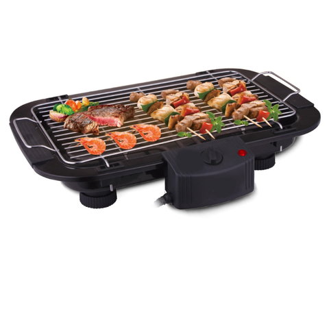 Churrasqueira Elétrica Grelhador 1500w Portatil sem Fumaça 110v