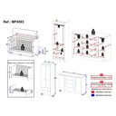 Ver imagem 5 de Quarto de Bebê Completo com Berço Americano 3 em 1 Encanto Multimóveis Mp4593 Branco/madeirado
