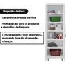 Armário Multiuso 2 Portas com Chave Organizador Home Office Lavanderia Branco - Lh Móveis - 11