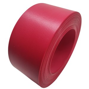 Fita de Pvc para Formica Vermelha Ferrari Tx Pp1238 Vermelho Cardeal L101 64mm X 20m Moveis Acabamen