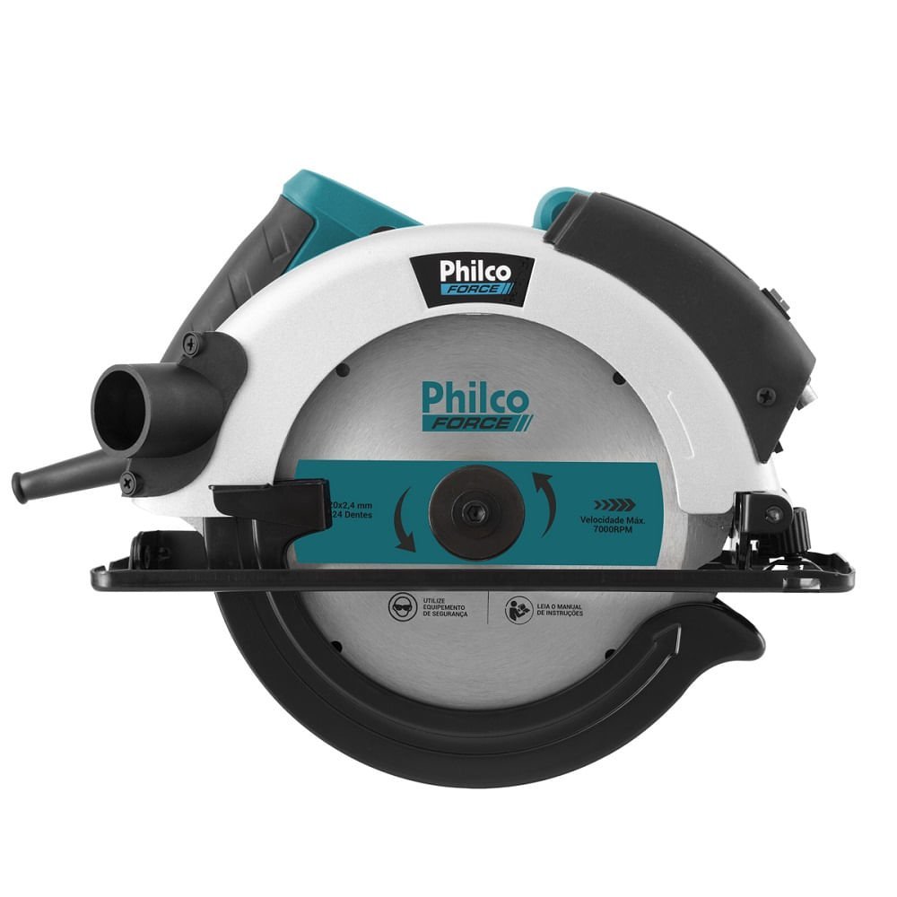 Serra Circular Philco com Disco de Corte Azul Psc01 – 127 Volts - 1