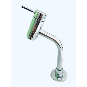 Torneira Link Lavatorio Baixa 12cm 45° - Bancada Inox 5/8