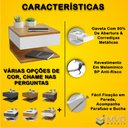 Ver imagem 2 de Kit 2 Mesa de Cabeceira Suspensa com Gaveta e Prateleira Mvd Móveis