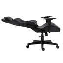 Ver imagem 5 de Cadeira Gamer Ergonômica Reclinável 180 Graus em Couro Sintético Preta