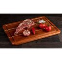 Ver imagem 3 de Tabua Madeira Linha Churrasco Grande Jatobá com Marfim 42x28x2cm
