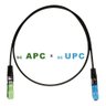 Cordão Optico Patch Cord Sc/Apc X Sc/Upc 30 Centimetros - 1