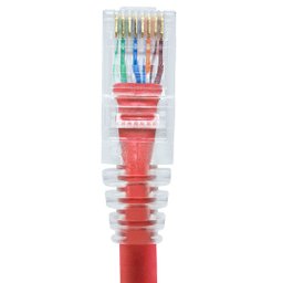 Kit 30 Patch Cord Cat5 Vermelho+ 8 Patch Cord Cat6 Azul 30cm - 6