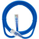 Ver imagem 1 de Kit 44 Patch Cord para Internet Cat6 Cca- 3 Metros Azul