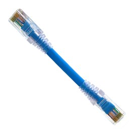 Kit 75un. Patch Cord para Roteador Cat5e Cca Rj45 20cm T-568b - 1