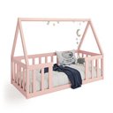 Ver imagem 2 de Cama Infantil Montessoriana Valentina Rosa