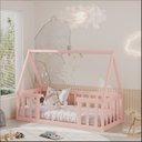 Ver imagem 1 de Cama Infantil Montessoriana Valentina Rosa