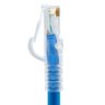 Kit 15 Unidades Patch Cord Cat5e 100% Cobre Azul 45cm - 3