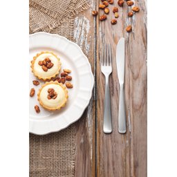 Faqueiro Tramontina Pacific em Aço Inox com Facas de Mesa Acabamento Alto Brilho com Detalhes no Cab - 7