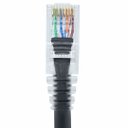 Ver imagem 2 de Kit 50 Un. Cabo Rede Patch Cord Cat5e Rj45 Preto - 1 Metro