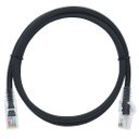 Ver imagem 1 de Kit 50 Un. Cabo Rede Patch Cord Cat5e Rj45 Preto - 1 Metro