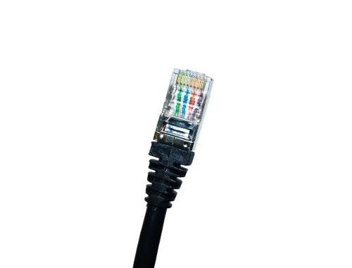 Kit Patch Cord Cat6 Azul Com Rj45 Blindado + Cat5e Blindado - 6