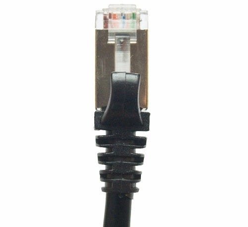 Cabo Patch Cord Cat5e Blindado 3 Metros Preto - 3