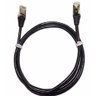 Cabo Patch Cord Cat5e Blindado 3 Metros Preto - 1