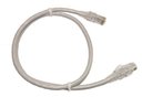Ver imagem 2 de Kit 50 Patch Cord Cat6 15cm + 50 Patch Cord Cat6 30cm Cinza