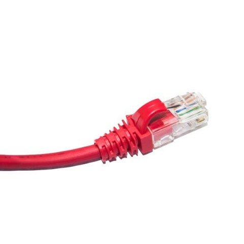 Kit 30 Un. Cabo Rede Patch Cord Cat5e Rj45 Vermelho - 30 Cm