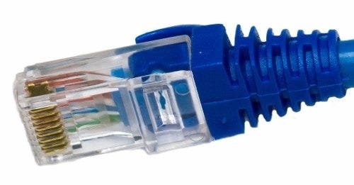 Kit 24 Patch Cord Rj45 Cat5e De 1,5m + 18 De 30cm Azul - 6