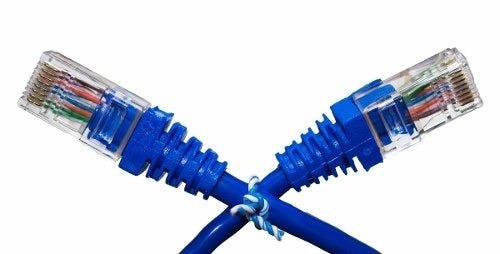 Kit 24 Patch Cord Rj45 Cat5e De 1,5m + 18 De 30cm Azul - 3