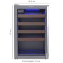 Ver imagem 4 de Conjunto Venax Cervejeira Blue e Adega Piubella 100 Litros Cinza Porta Invertida 220v