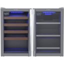 Ver imagem 1 de Conjunto Venax Cervejeira Blue e Adega Piubella 100 Litros Cinza Porta Invertida 220v