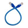 Kit 20 Patch Cord Cat6 Azul Padrão T-568b 6 Metros - 5