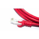 Ver imagem 2 de Kit 10 Un. Patch Cord Cat5e Rj45 Vermelho 30cm + 1un Cat6