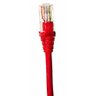 Kit 10 Un. Patch Cord Cat5e Rj45 Vermelho 30cm + 1un Cat6 - 3