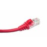 Kit 10 Un. Patch Cord Cat5e Rj45 Vermelho 30cm + 1un Cat6 - 4