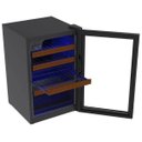 Ver imagem 7 de Conjunto Venax Cervejeira Blue e Adega Piubella 100 Litros Preto Fosco Porta Invertida 220v