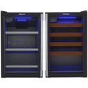 Ver imagem 1 de Conjunto Venax Cervejeira Blue e Adega Piubella 100 Litros Preto Fosco Porta Invertida 220v