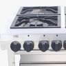 Fogão Industrial Venâncio a Gás Inox Extra 4 Bocas com Forno Painel EI4D2F - 2