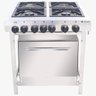 Fogão Industrial Venâncio a Gás Inox Extra 4 Bocas com Forno Painel EI4D2F - 1