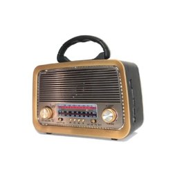 Rádio Vintage Retrô Antigo Bluetooth/USB/SD/Am/Fm - 1