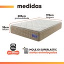 Ver imagem 4 de Cama Box Baú King Colchão Ortopédico Magnus Molas Superlastic Pillow Top Hip Sleep