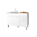 Ver imagem 2 de Balcão para Pia Anita 120 Cm Branco Moblis