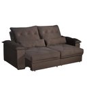 Ver imagem 1 de Sofá 5 Lugares 2,90m Retrátil e Reclinável West Bom Pastor