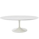 Ver imagem 1 de Mesa de Jantar Saarinen Oval 160x90cm Laqueada - Branco