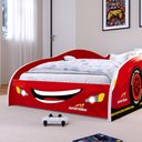 Ver imagem 3 de Cama Infantil Carro Corrida Turbo 85 Mdf Montessoriana Piloto Quarto Criança Menino - Vermelho -rpm