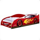 Ver imagem 1 de Cama Infantil Carro Corrida Turbo 85 Mdf Montessoriana Piloto Quarto Criança Menino - Vermelho -rpm