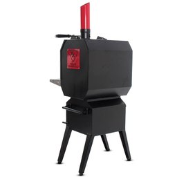 Pit Smoker Defumador Residencial Apartamento Grill M-50-150L - 6